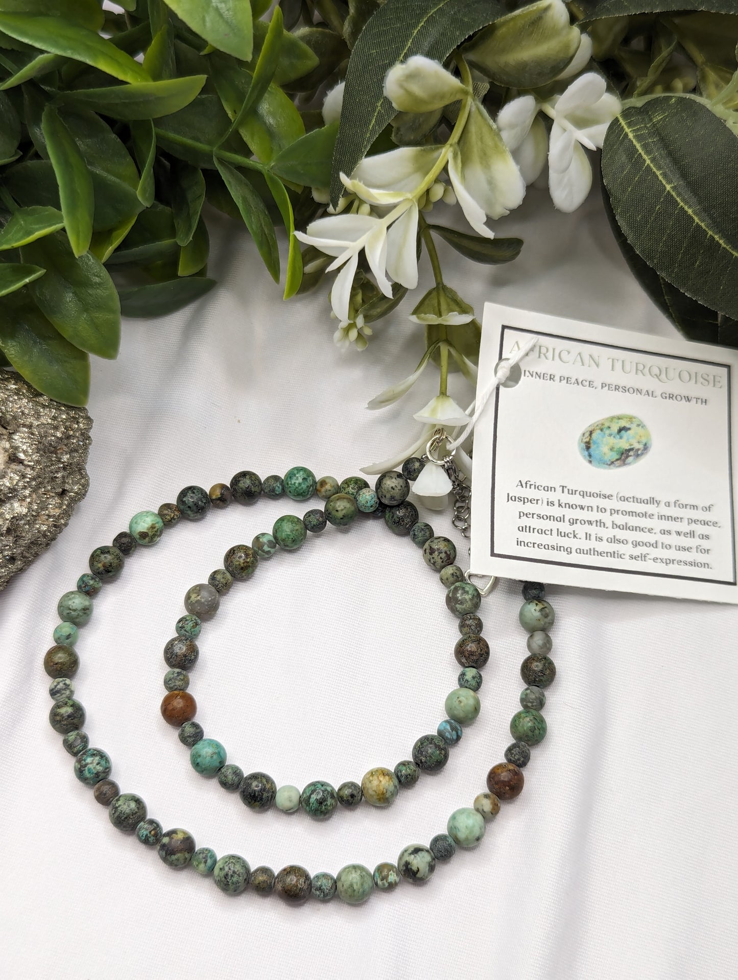 African Turquoise Necklace