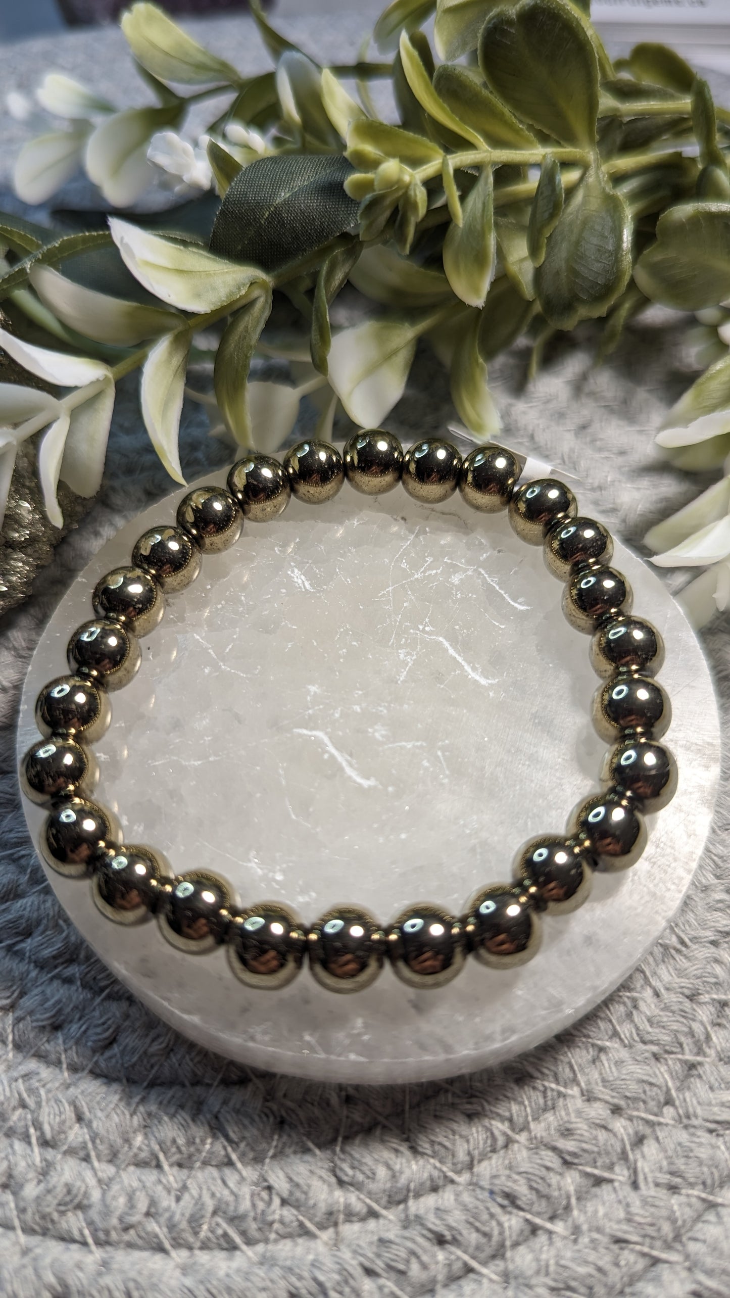 Gold Plated Hematite Bracelet