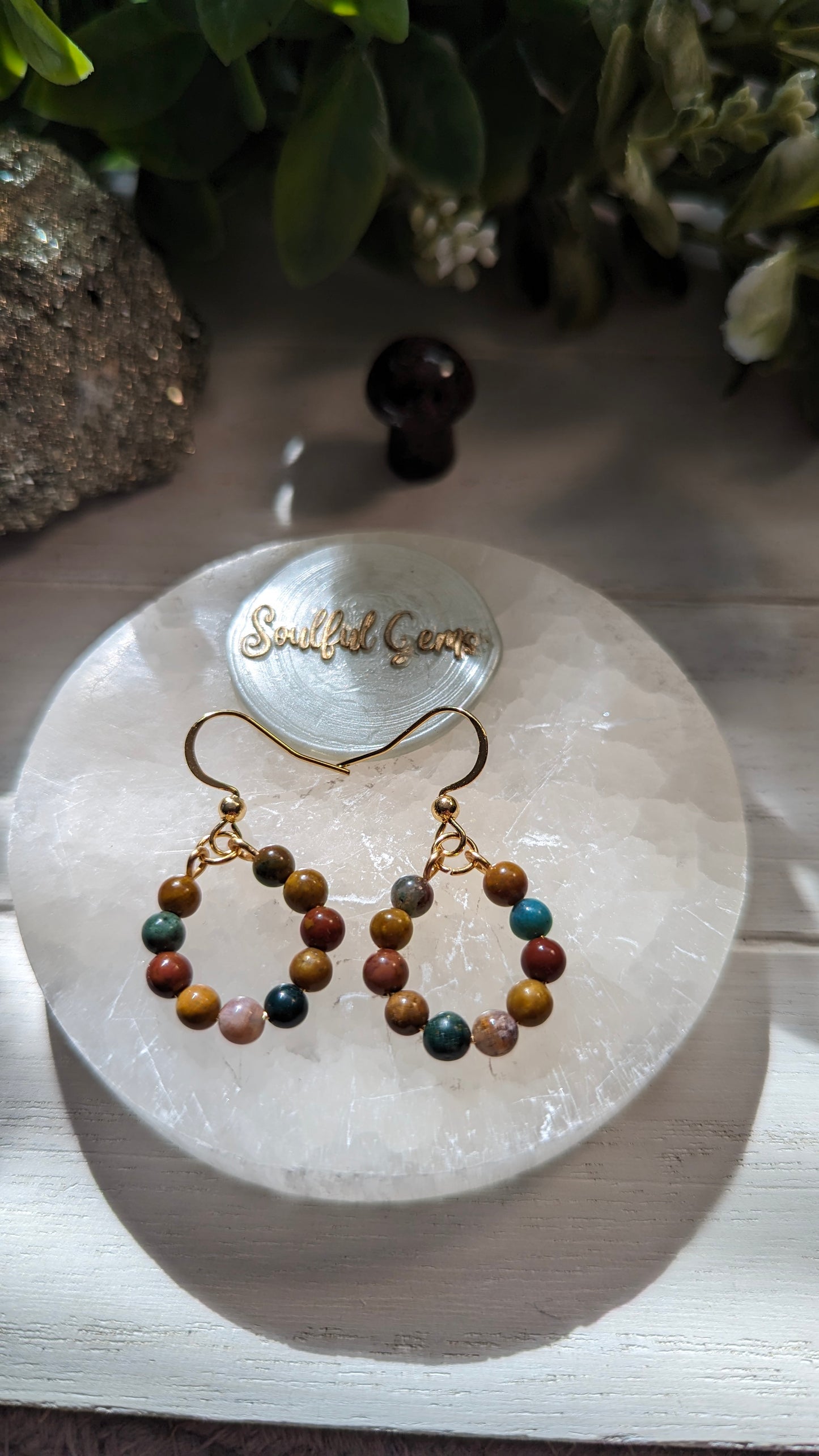 Ocean Jasper Earrings