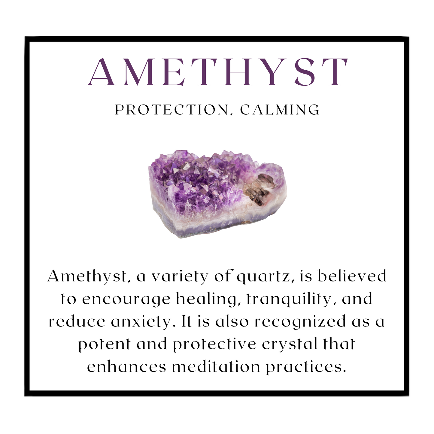 Earrings - Amethyst