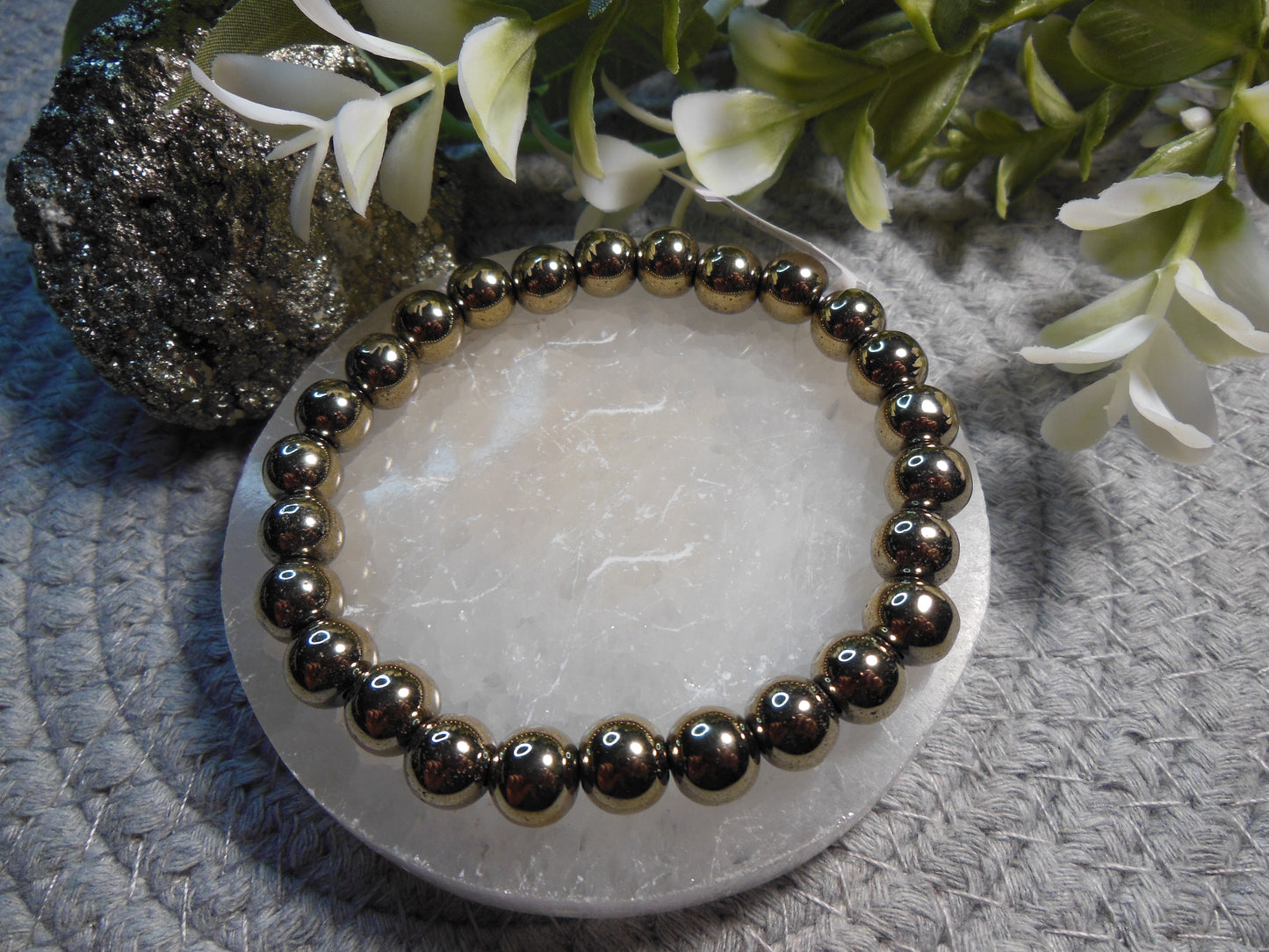 Gold Plated Hematite Bracelet