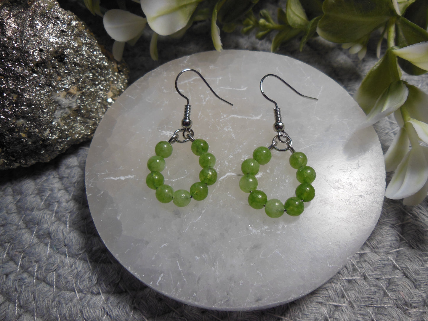 Earrings - Peridot