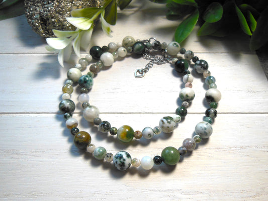 Tree Agate Necklace