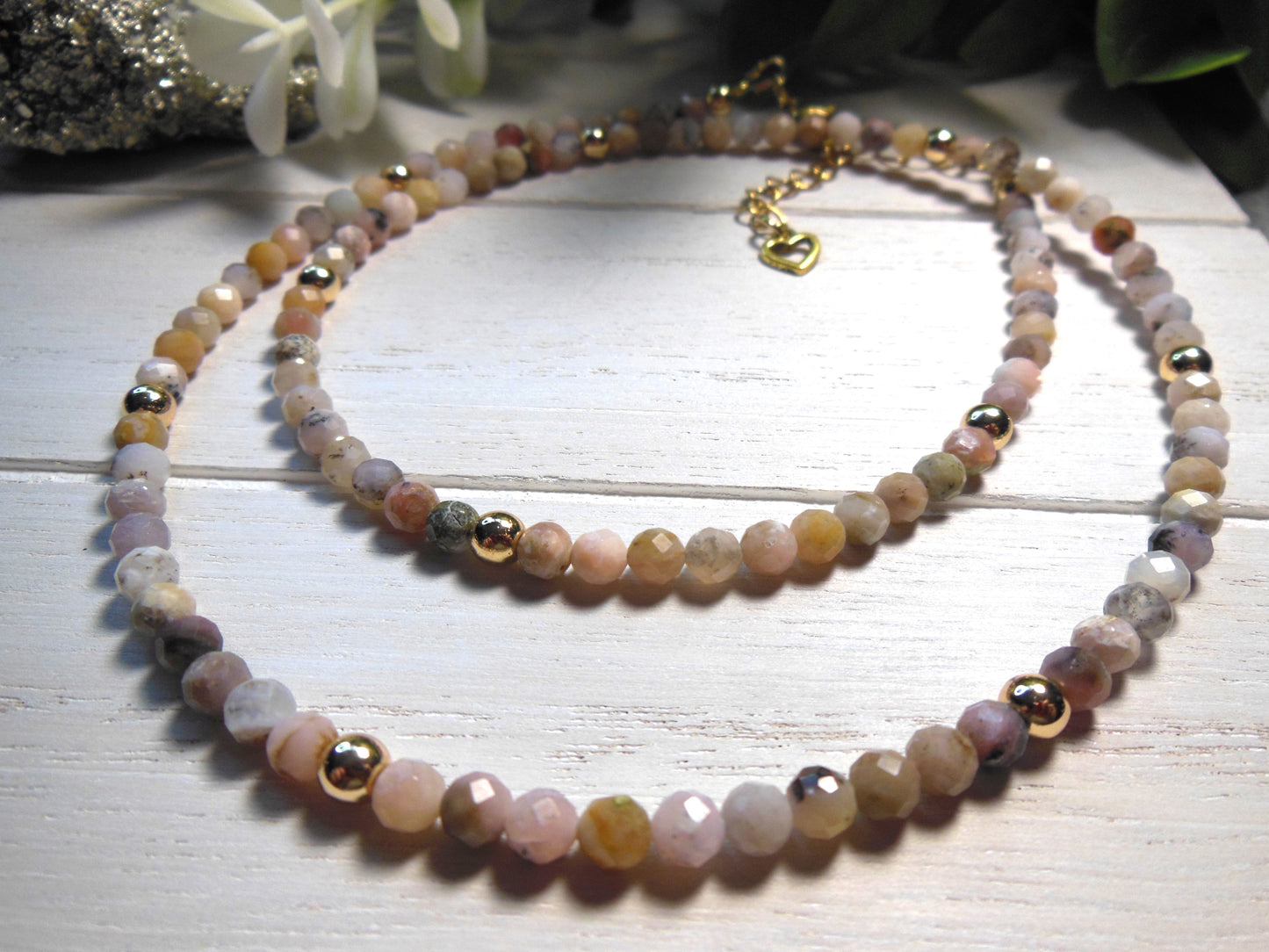 Pink Opal Necklace