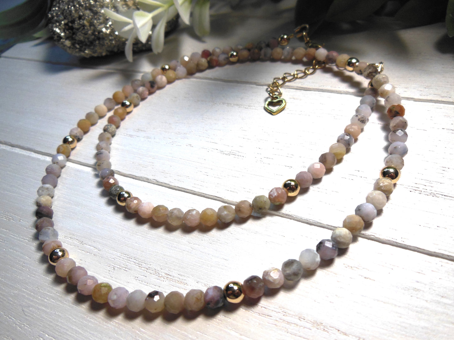 Pink Opal Necklace