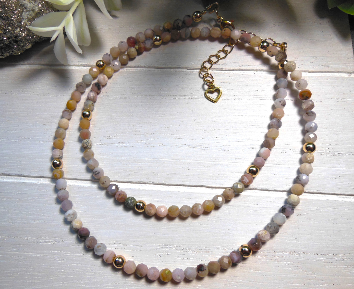 Pink Opal Necklace
