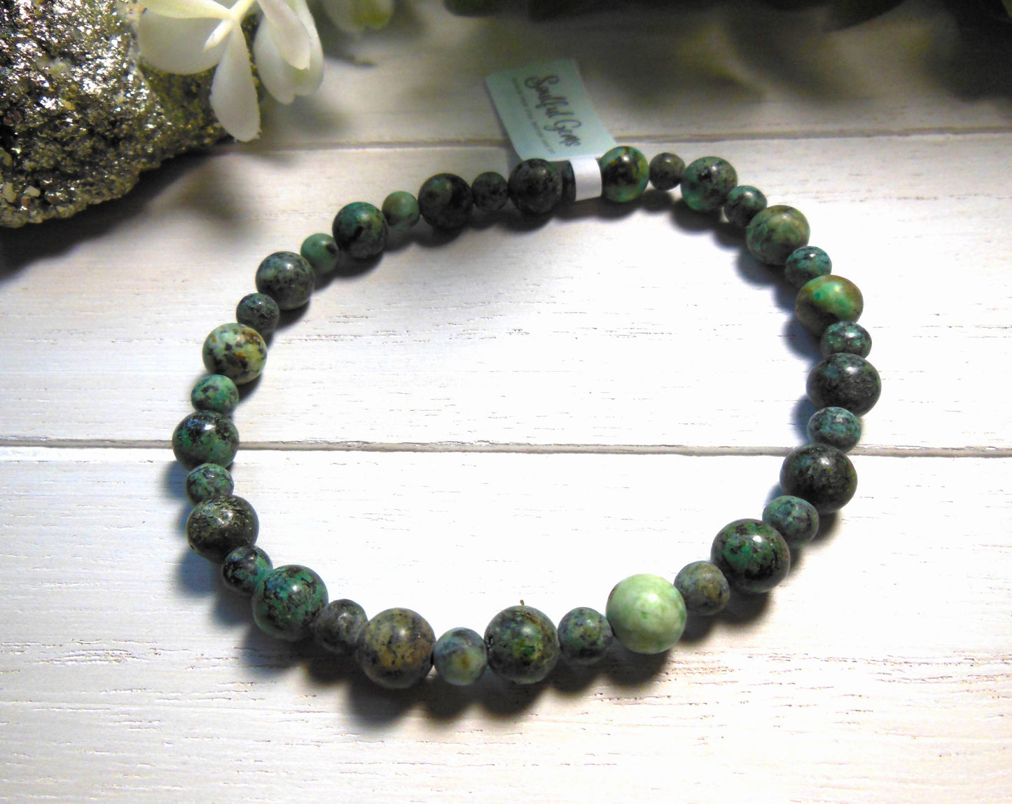 African Turquoise Bracelet
