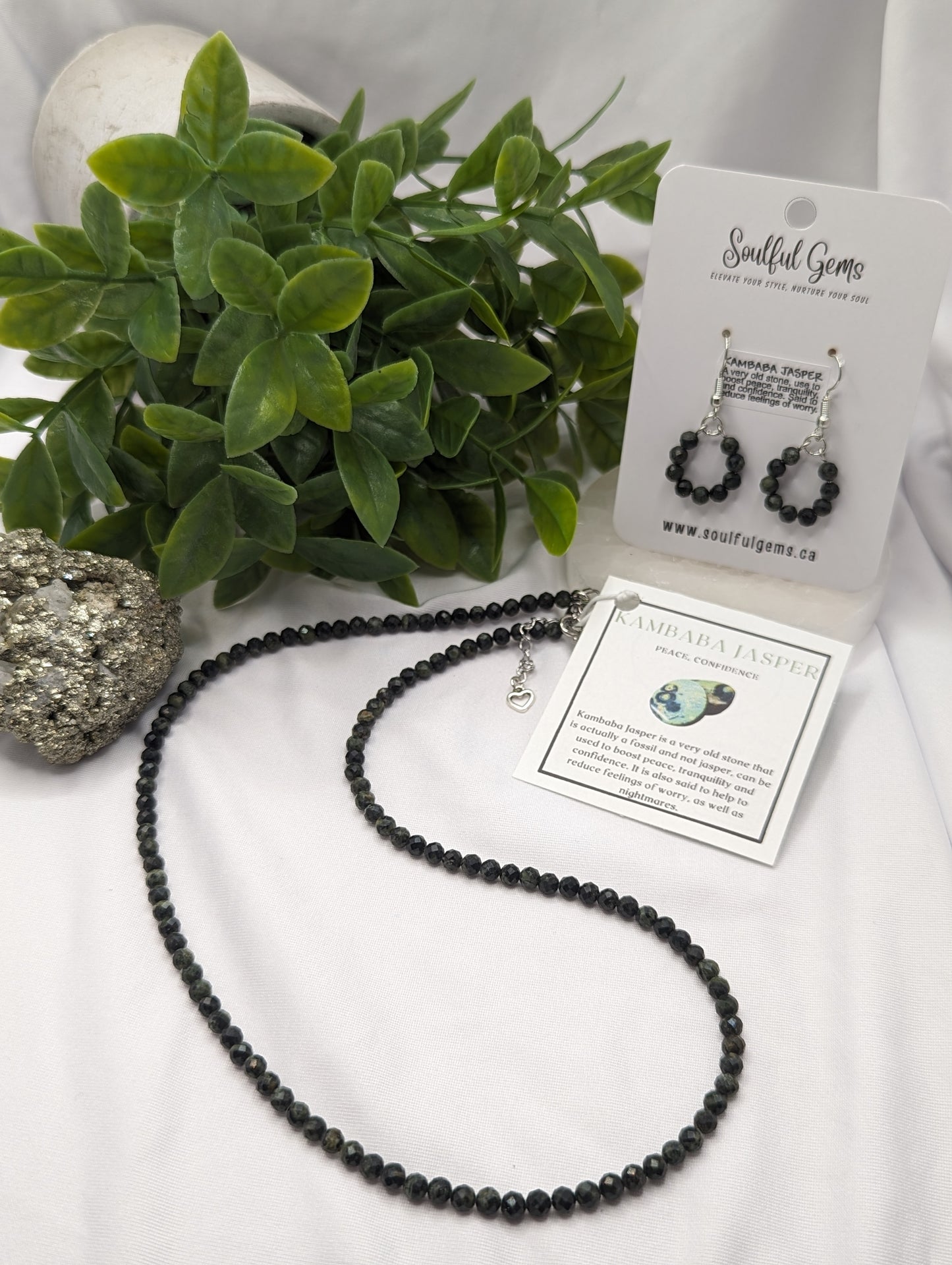 Kambaba Jasper Necklace